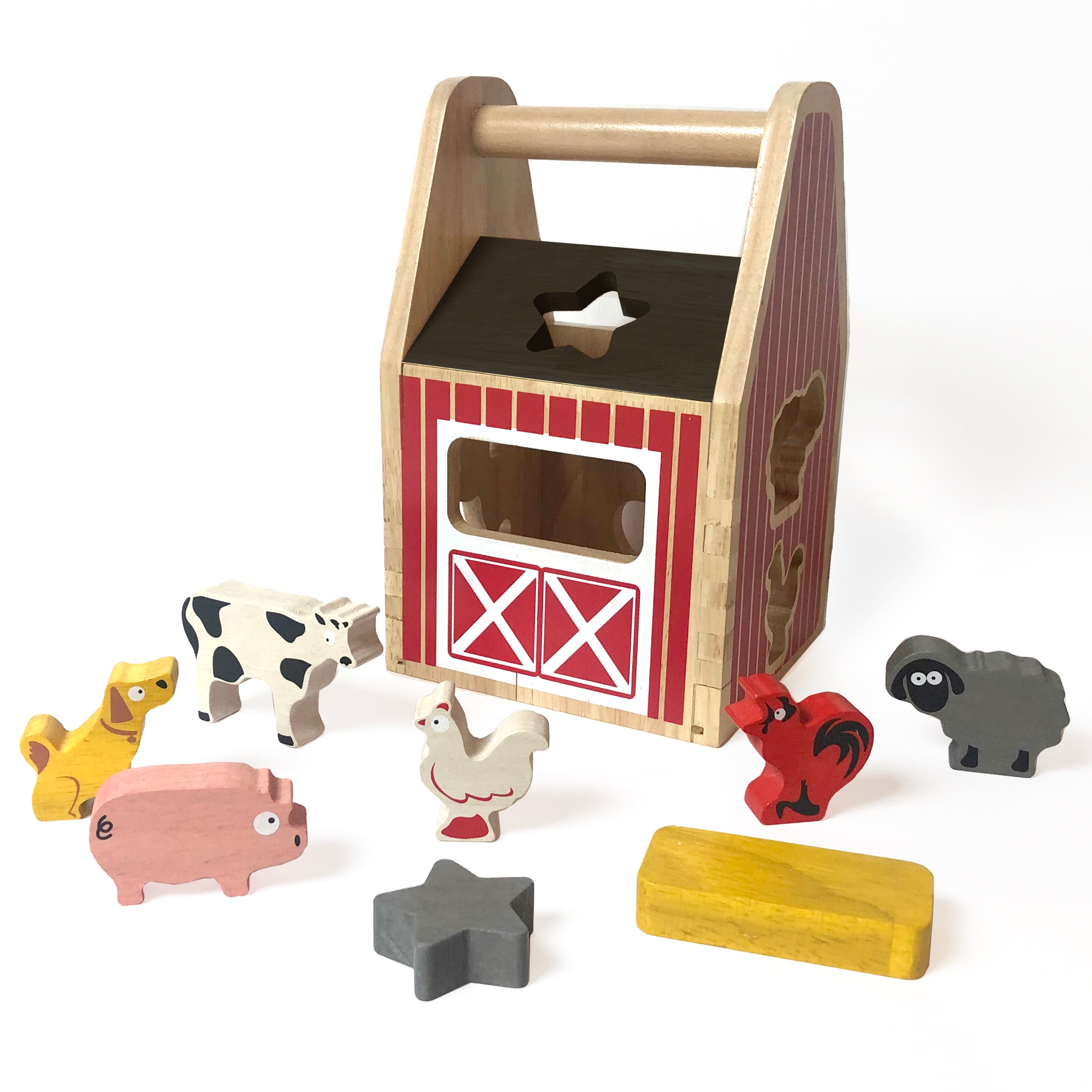 Begin Again Toys Barnyard Shape Sorter