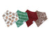 Copper Pearl Baby Bandana Bibs - 4 Pack