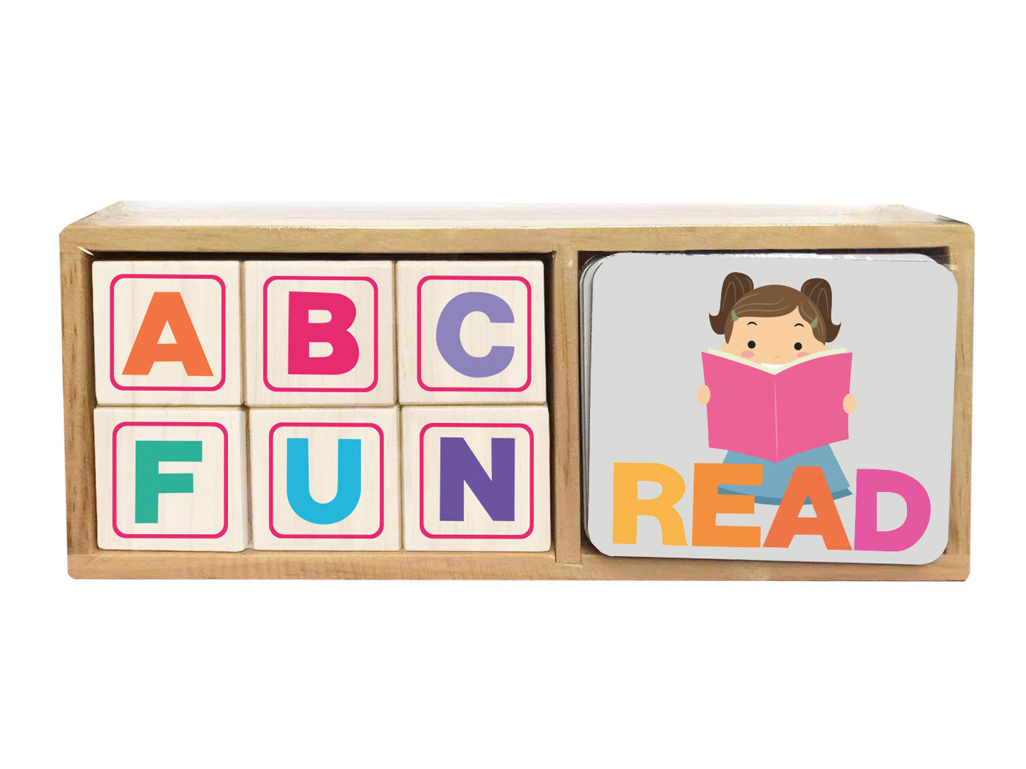 Begin Again Toys ABC Spelling Blocks