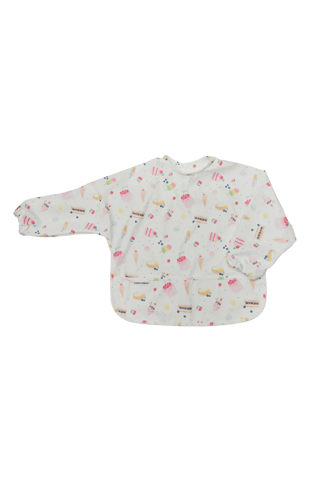 Loulou Lollipop Long Sleeve Waterproof Bib