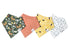 Copper Pearl Baby Bandana Bibs - 4 Pack