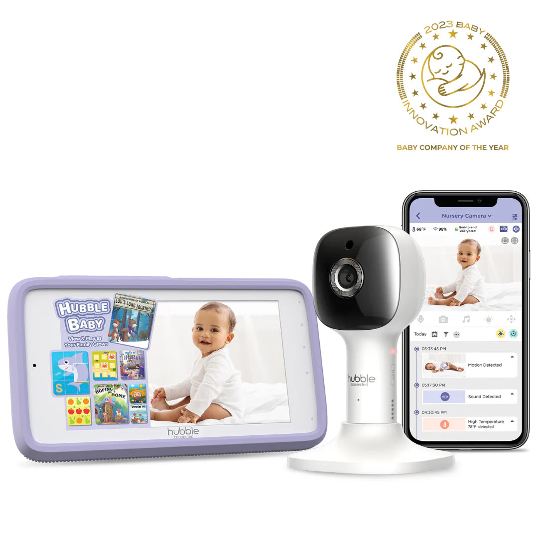 Hubble Connected Nursery Pal Cloud Touch Monitor