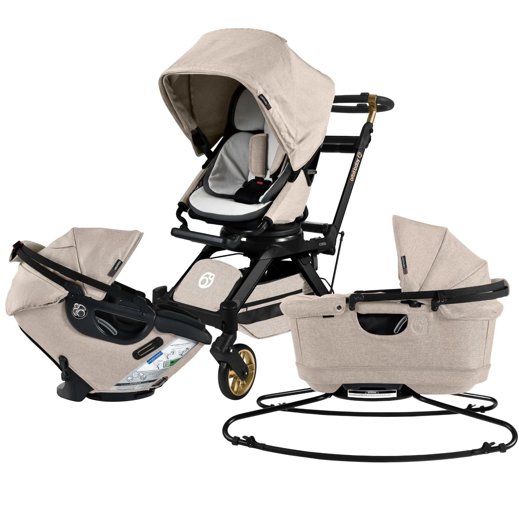 Orbit Baby G5 Stroll Sleep and Ride Travel System