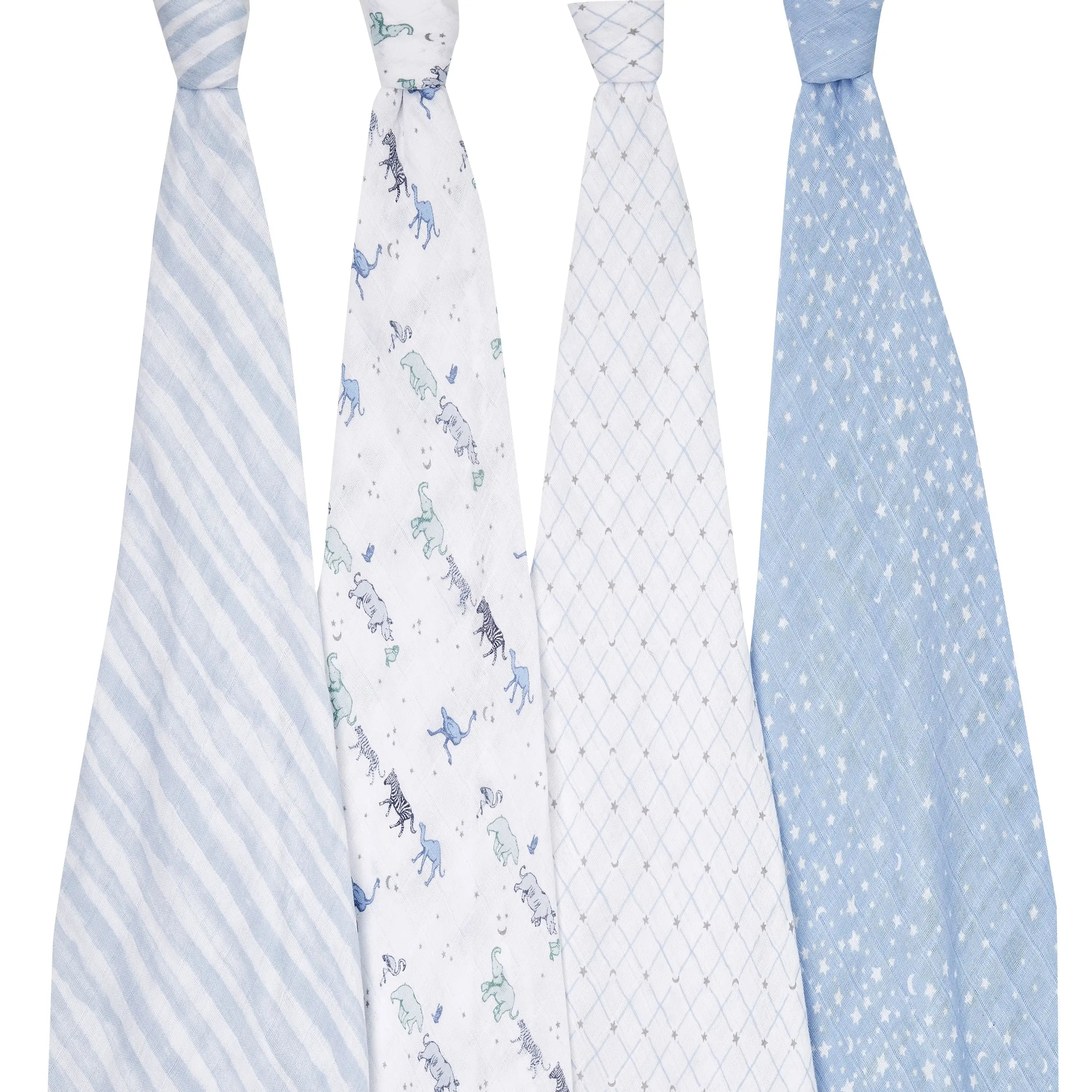 Aden & Anais Muslin Swaddles - 4 pack