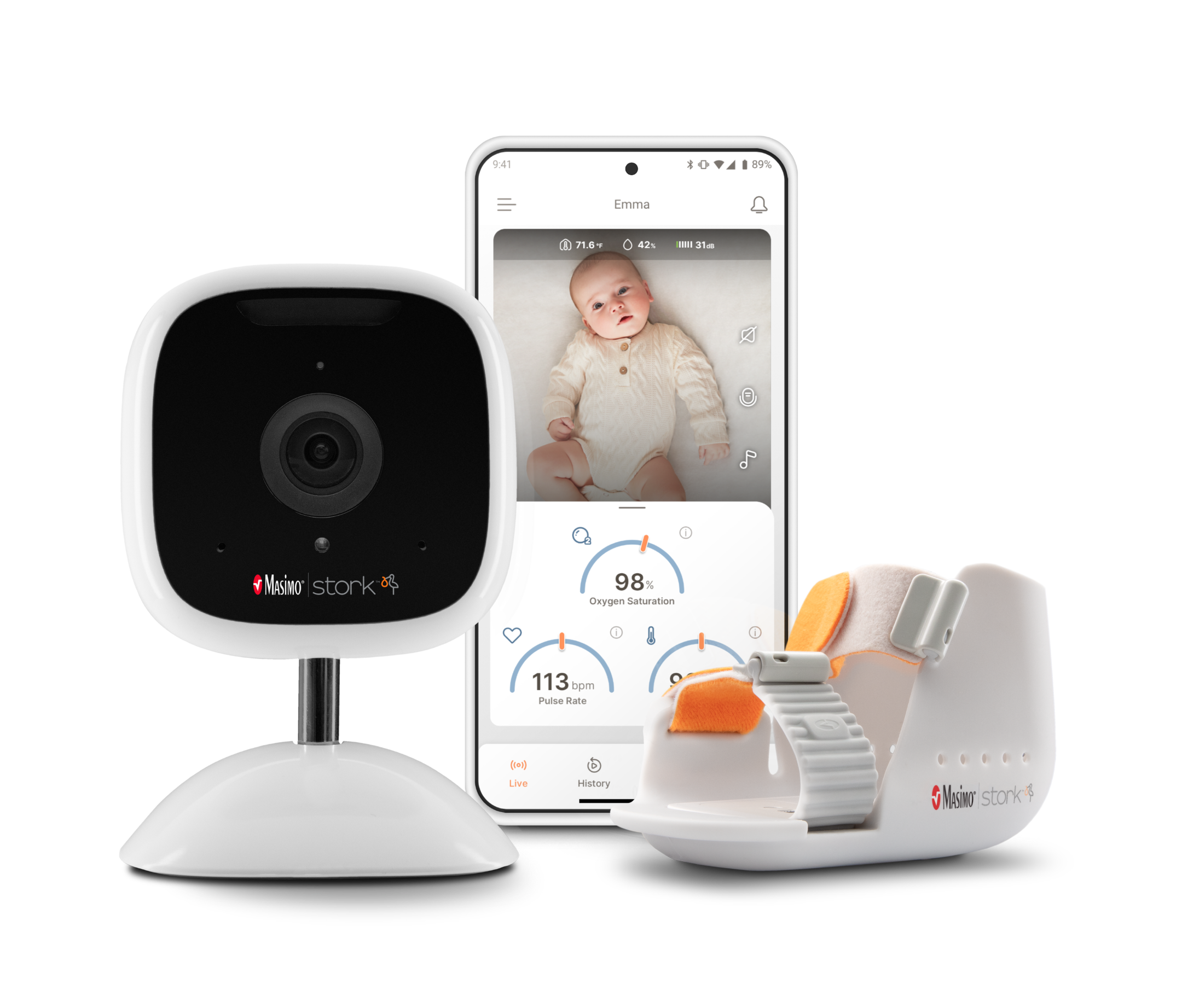 Masimo Stork Vital+ Baby Monitoring System