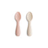 Mushie Silicone Toddler Starter Spoons 2-pk