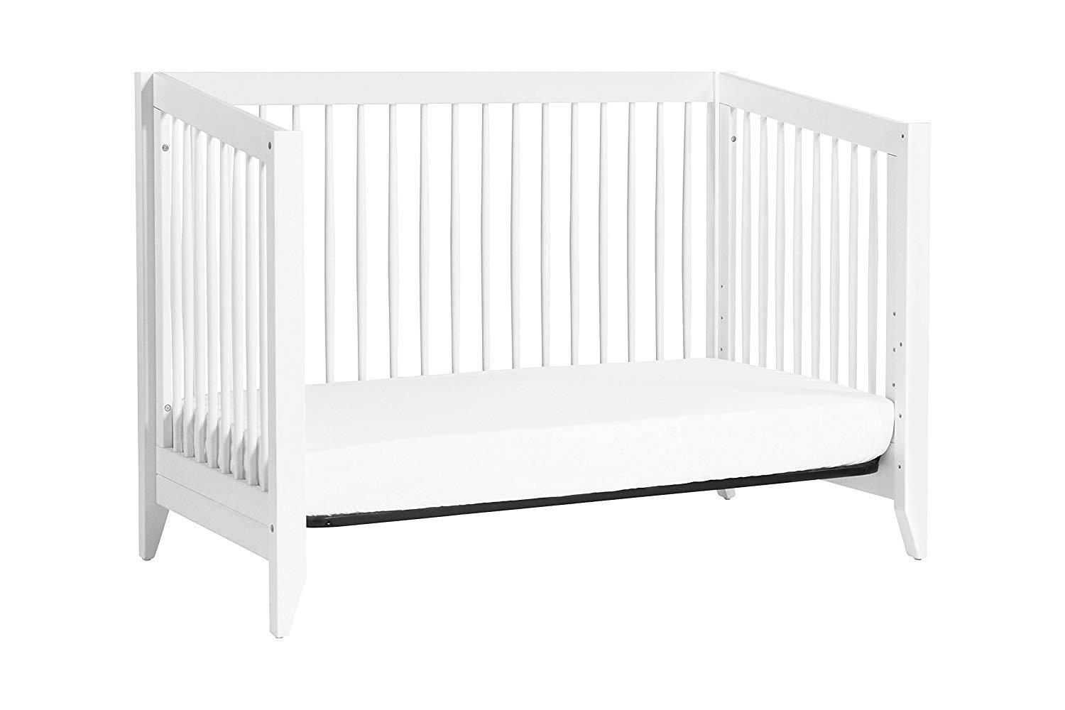 Babyletto Sprout 4-in-1 Convertible Crib with Toddler Bed Conversion Kit