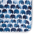 Oilo Elefant Jersey Crib Sheet Indigo