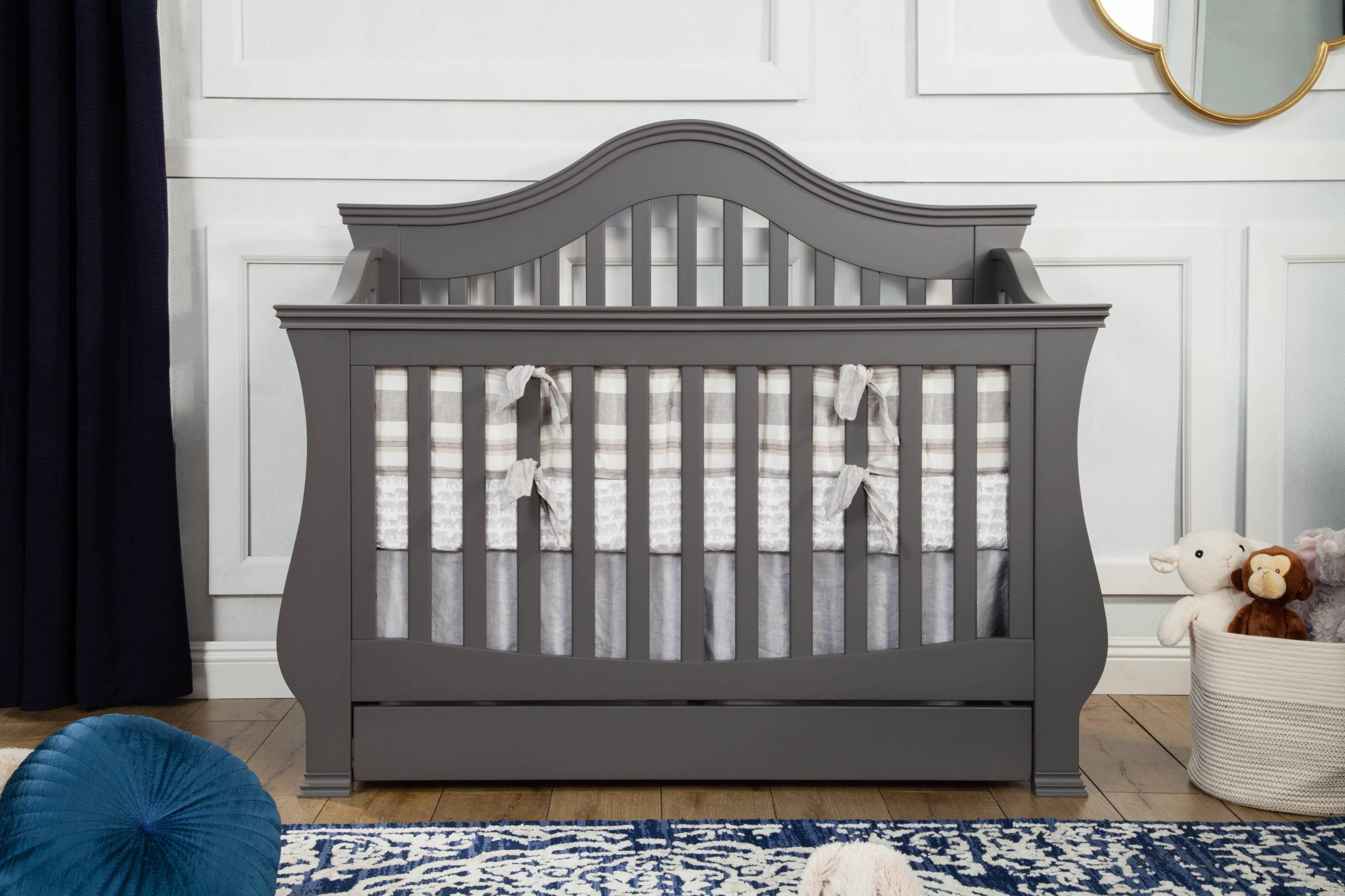 Namesake Ashbury 4-in-1 Convertible Crib with Toddler Bed Conversion Kit