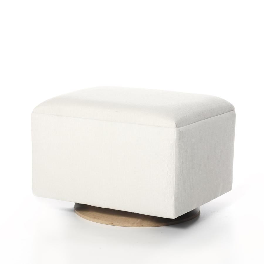 Oilo Stationary Ottoman w/Wood Base