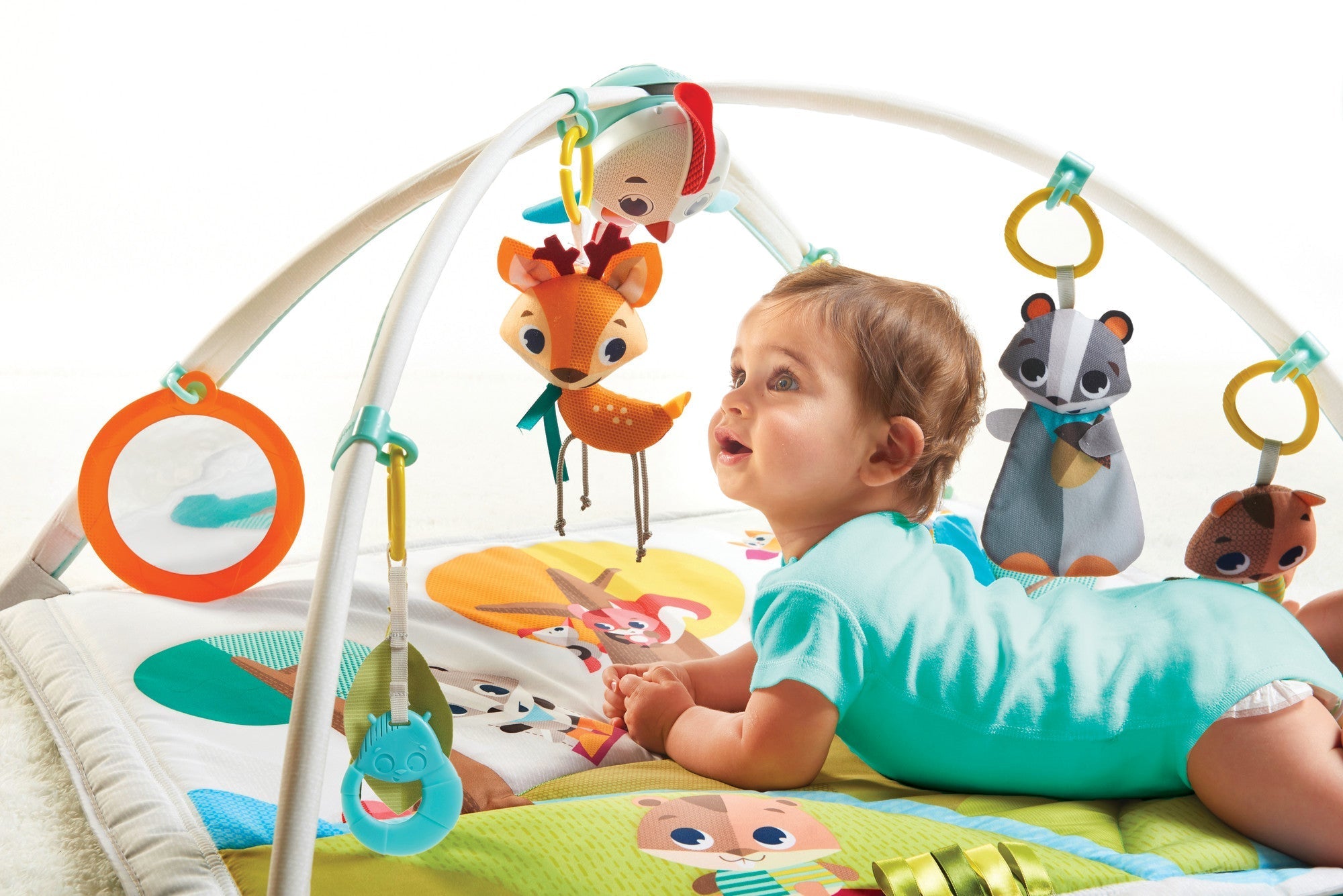 Tiny Love Into The Forest Gymini Deluxe Activity Gym Play Mat