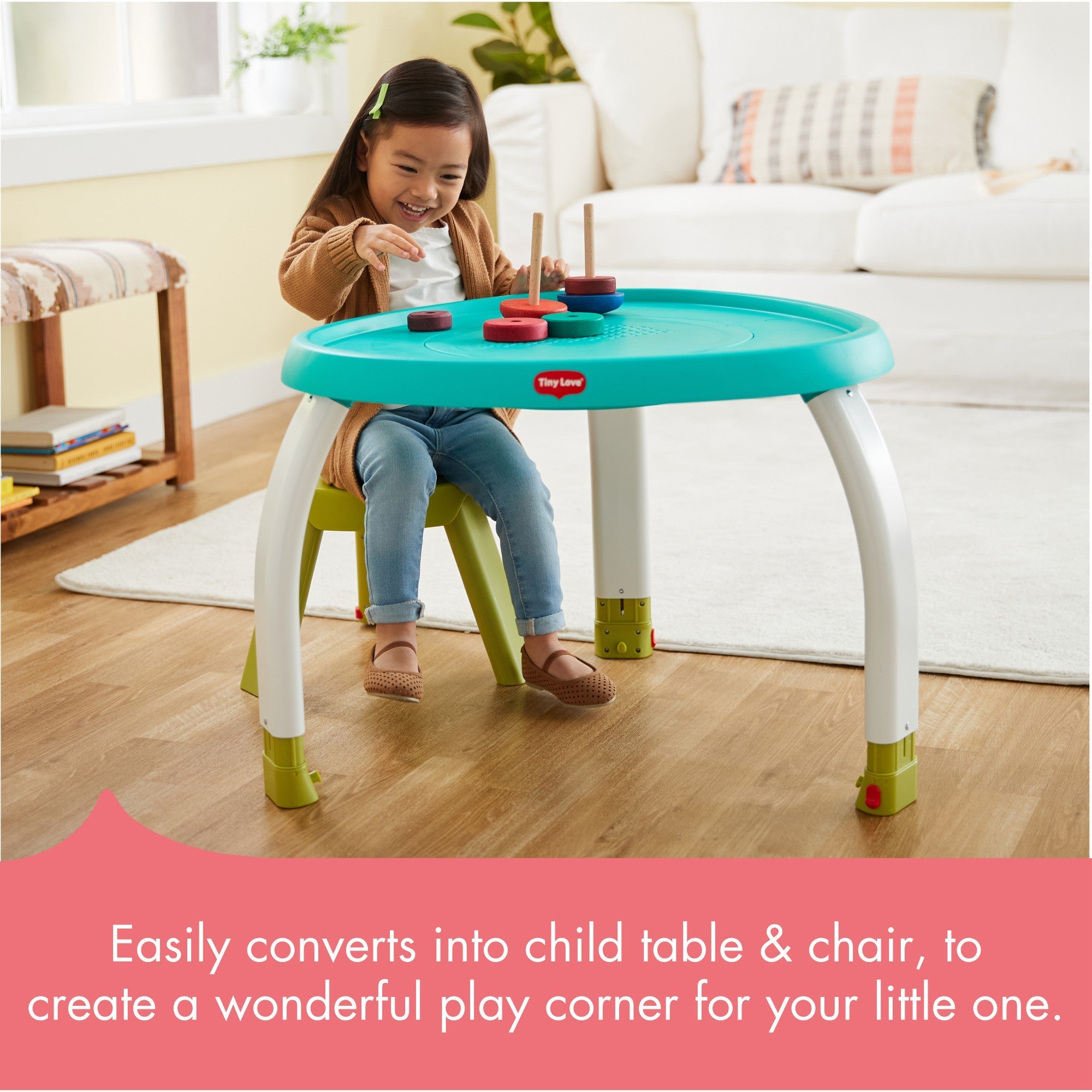 Tiny Love Meadow Days 5-in-1 Stationary Activity Center