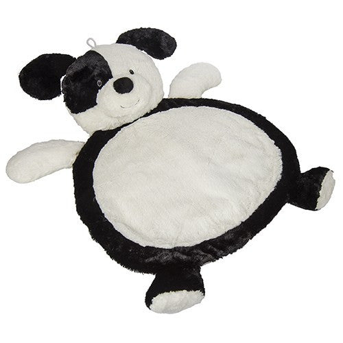 Mary Meyer Baby Mat-Black/White Puppy