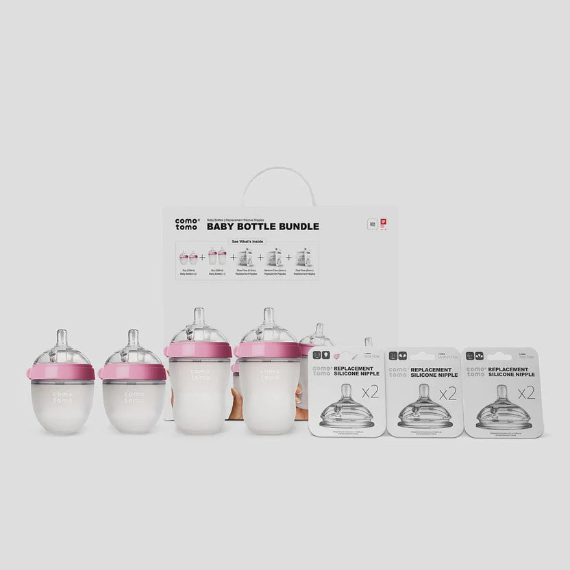 Comotomo Baby Bottle Bundle