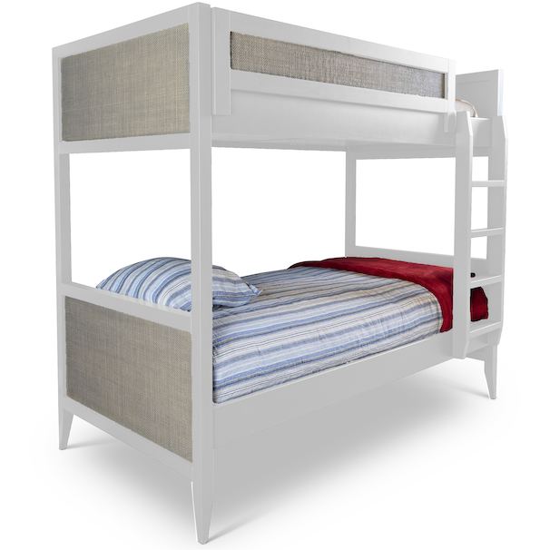 Newport Cottages Devon Bunk Bed (Twin/Twin) with Caning