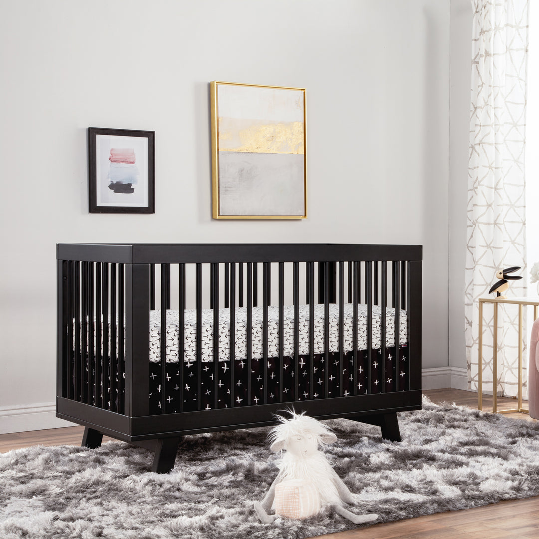 Babyletto Hudson 3-in-1 Convertible Crib with Toddler Bed Conversion Kit