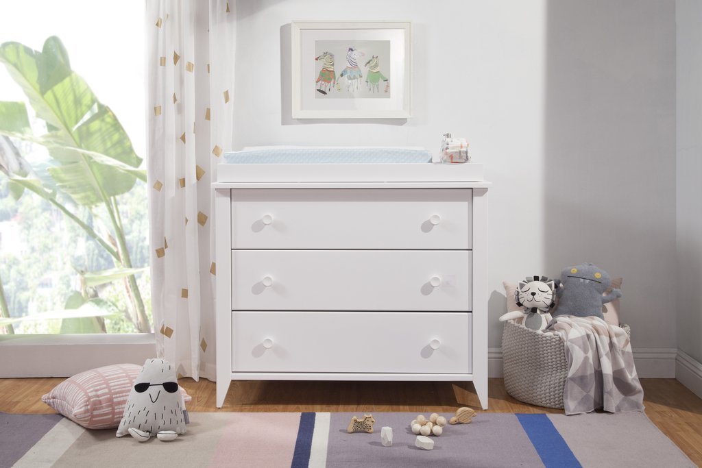 Babyletto Sprout 3-Drawer Changer Dresser with Removable Changing Tray