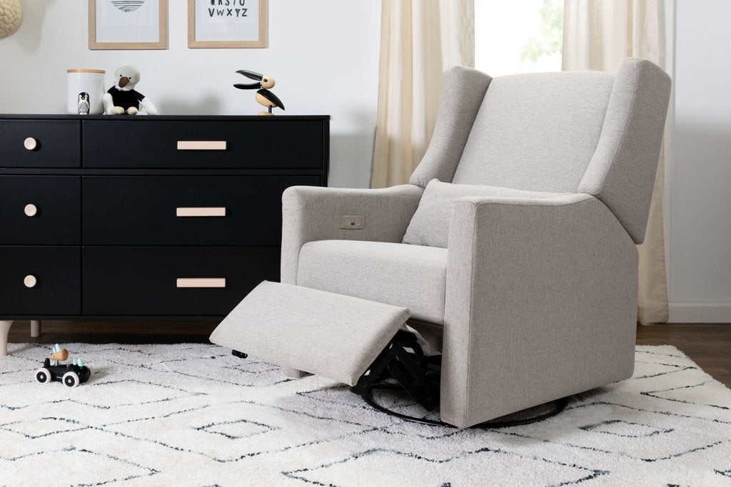 Babyletto Kiwi Electronic Recliner and Swivel Glider with USB Port