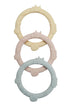 Loulou Lollipop Wild Teething Ring - Set of 3